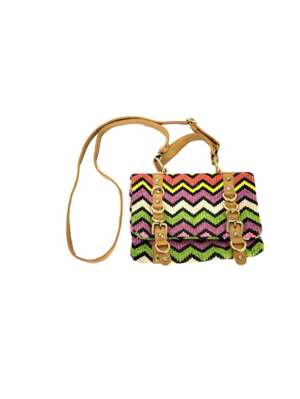 Olivia and Joy Chevron Cross Body Bag - Picture 5 of 6